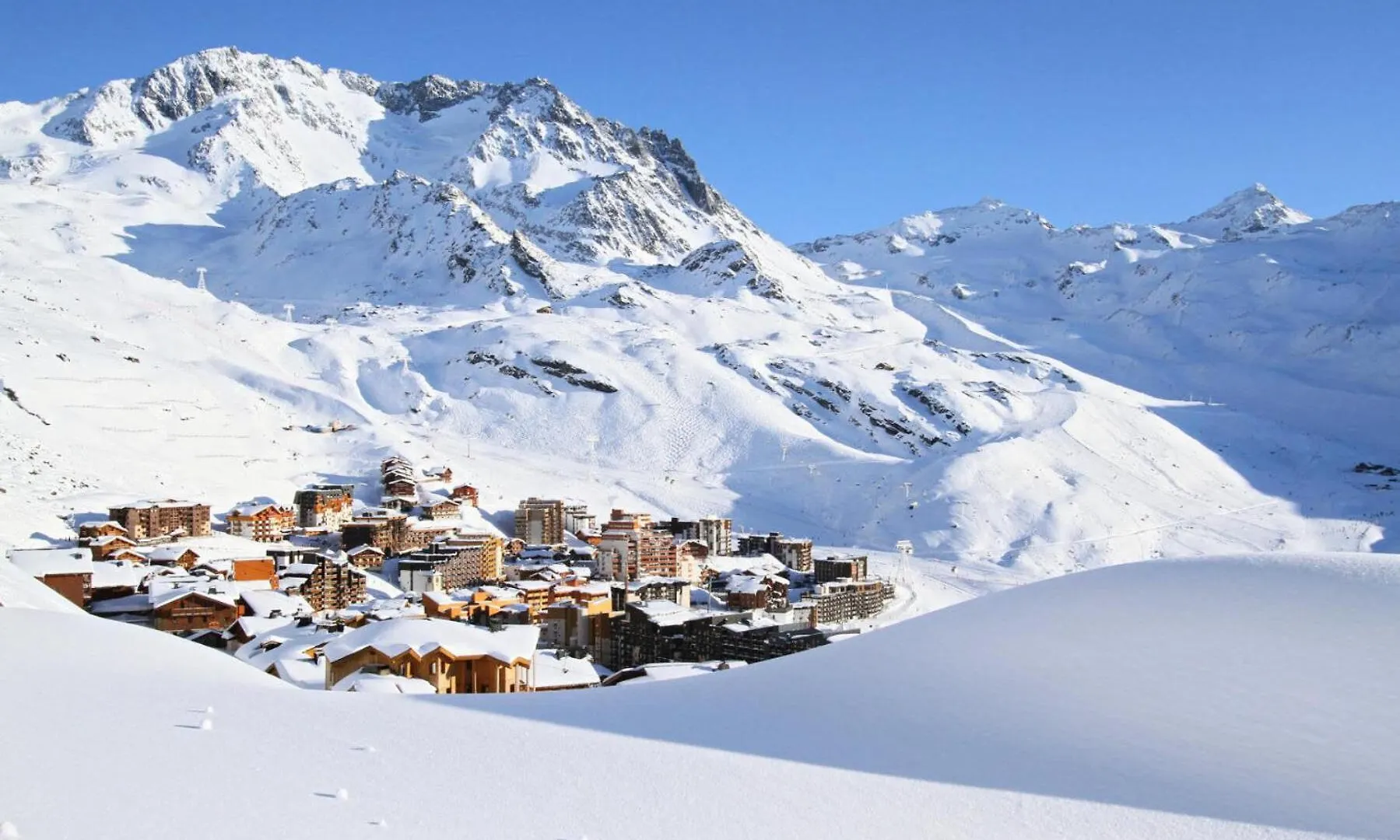 Residence Dome De Polset - Val Thorens Location: Studio Renove Et Ensoleille Avec Vue Sur Les Montagnes Mae-9125 0*,  Franciaország