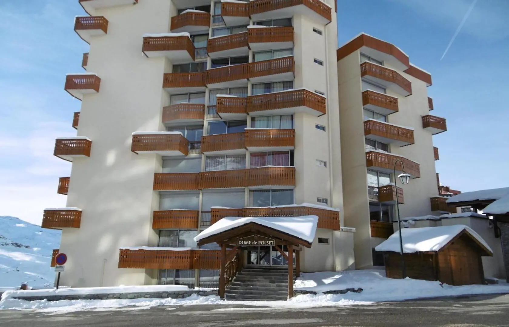 Residence Dome De Polset - Val Thorens Location: Studio Renove Et Ensoleille Avec Vue Sur Les Montagnes Mae-9125