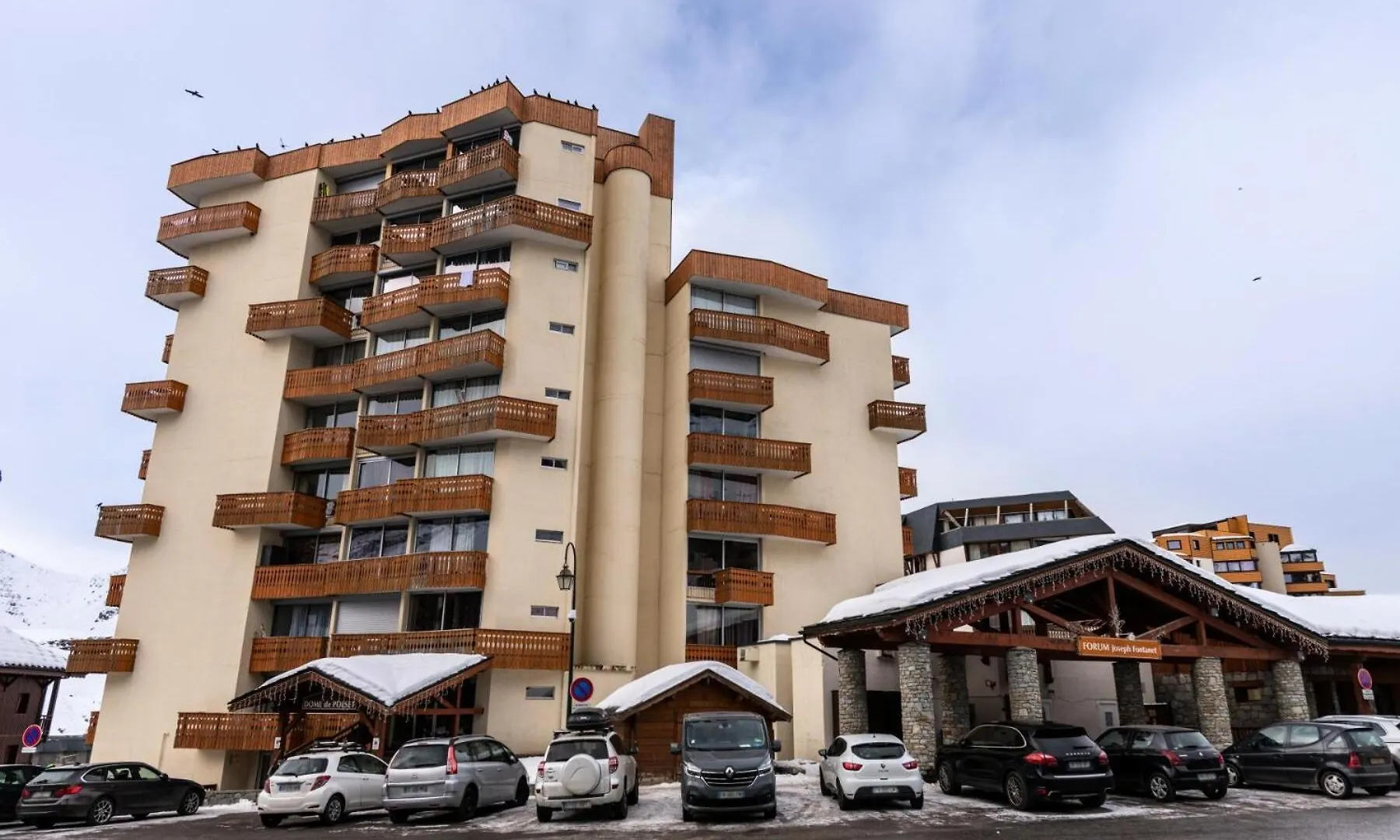 Residence Dome De Polset - Val Thorens Location: Studio Renove Et Ensoleille Avec Vue Sur Les Montagnes Mae-9125 0*,